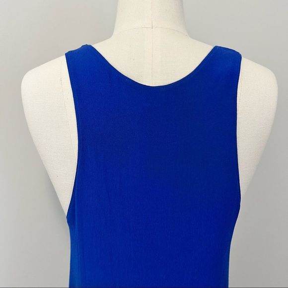 Aritzia Wilfred Free Sleeveless Sheath Mini Dress  Blue - Picture 7 of 15